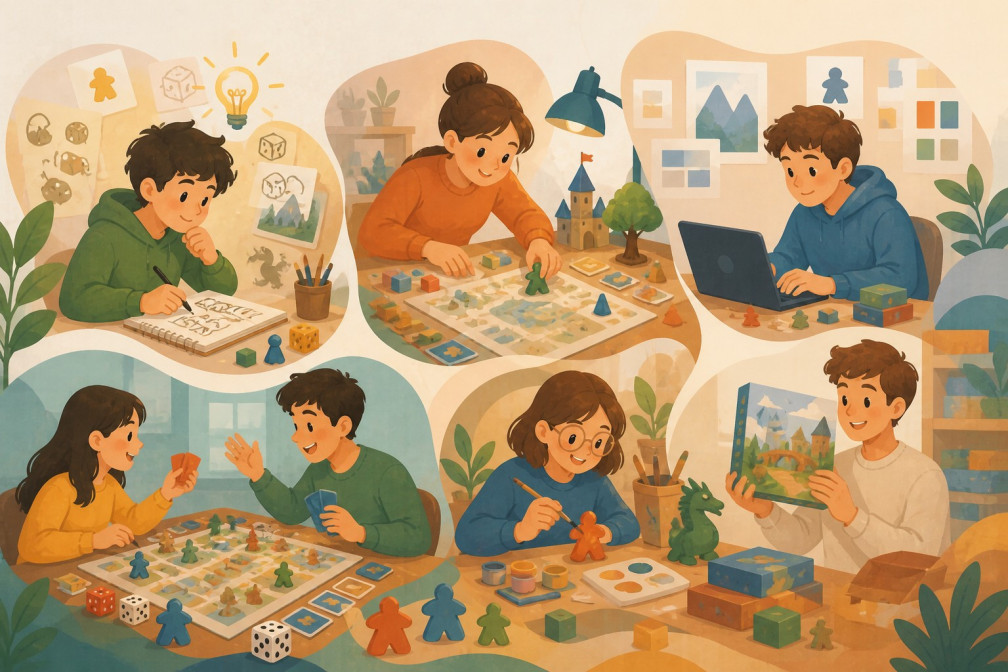 board game prototype design